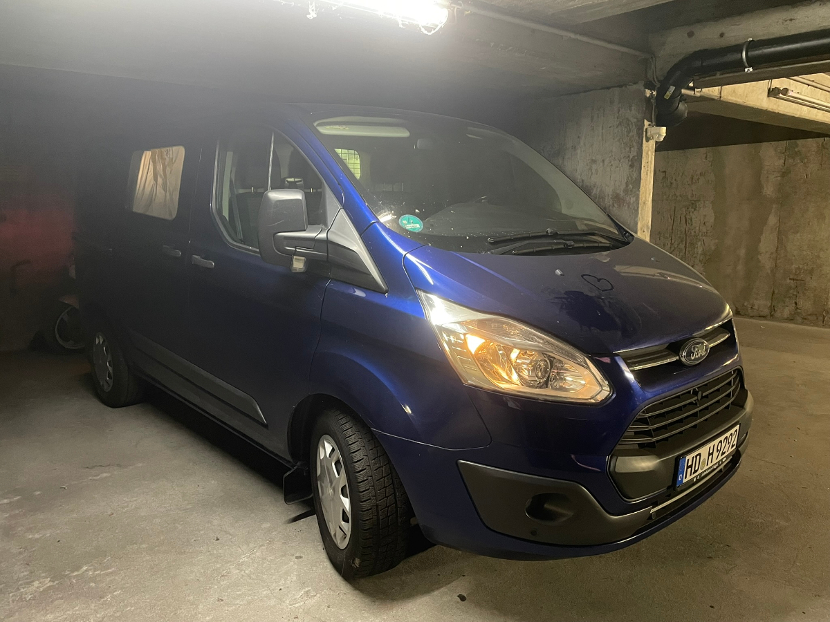 Transporter/Van, Fabr. Ford, Typ Transit Custom, Ez.: 04.08.2017